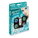 Kit De Purpurina De Sirena Por Moon Glitter  100% Brillo.