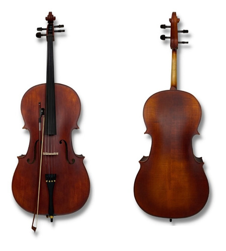 Violoncelo Cello Dasons 4/4 Completo Madeira Breu Arco Capa