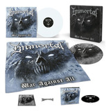 Immortal War Against All Lp White Vinyl Cd + Digipak Box