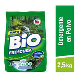 Detergente Matic En Polvo Biofrescura  2,5kg