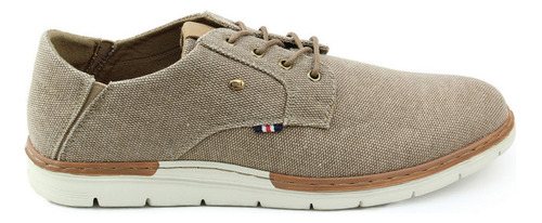 Zapato Casual Para Hombre Lob Footwear Textil Gris 90804016