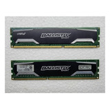  Crucial Ballistix Sport 4gb Ddr3 Ram (kit Com 2 Total 8gb)