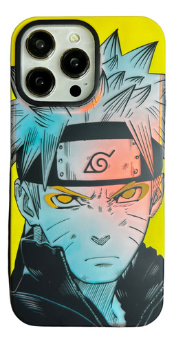 Case Funda Naruto Tornasol Para iPhone 11/12/13/14 Pro Max