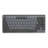 Teclado Logitech Mx Mechanical Mini Bt Usb Grafito /vc