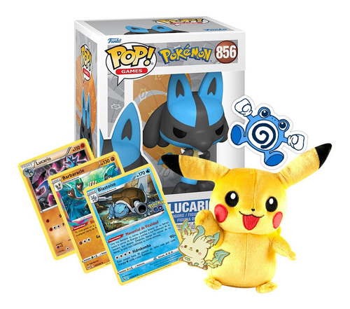 Mini Caja Misteriosa Pokémon Funko Cartas Accesorios Surtido