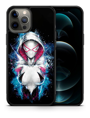 Spider Gwen Mujer Araña Funda Celular Todas Las Marcas Tpu