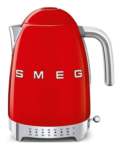 Pava Eléctrica Smeg Retro 50 Roja