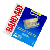 Johnson Band-aid Curitas Banditas Apósitos Variados 30u Nombre Del Diseño 4 Formatos Variados 30u