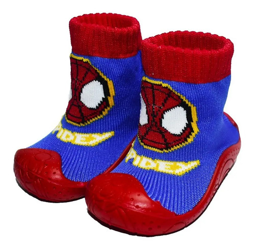 Pantufleta (calceta Con Suela) Amazing Spiderman
