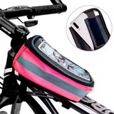 Alforja Bolso Bicicleta Porta Celular Impermeable Objetos
