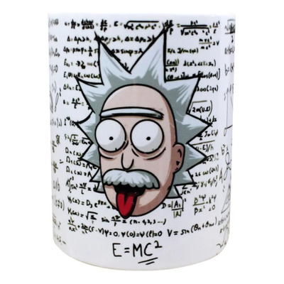 Taza De Rick And Morty- Rick Einsten De Ceramica 325 Ml Lz. | Meses sin interés