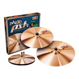 Paiste Pst7 Paquete De Platillos Hi Hats 14 Crash 16 Ride 20