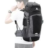 Mochila Impermeable Plegable De 65 Litros Para Acampar .