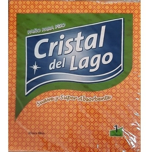 Paño Piso Cristal Lago Diseño Colores  X1 (x10)