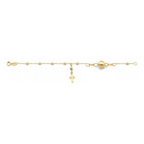 Pulsera Denario 18cm Laminada En Oro 18k Calidad Cracco 1085