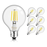 Mastery Mart Bombilla De Luz De Globo Led Vintage Regulable,