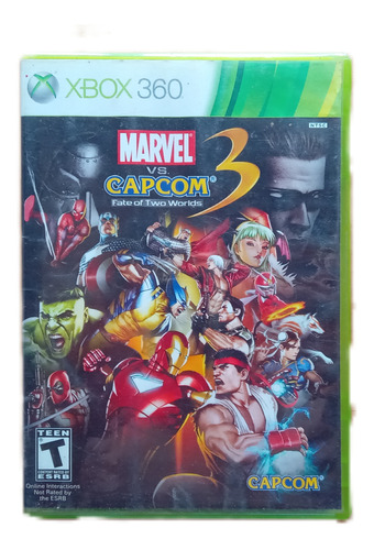  Marvel Vs Capcom 3 Fate Of Two Worlds Xbox 360