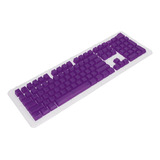 Teclado Cool Keycaps, 108 Teclas, Altura Oem, Transparente