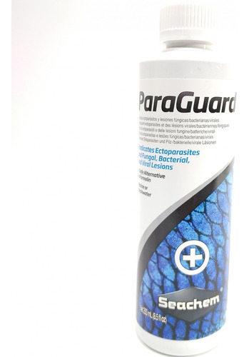 Paraguard 250ml Para Infecciones Externas De Los Peces