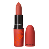 Labial Mac Powder Kiss Lipstick - Chili's Crew Color Devoted To Chili