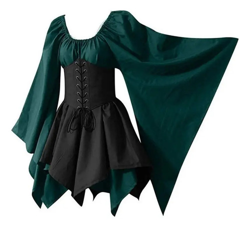 Disfraz De Elfo Renacentista Medieval For Mujer