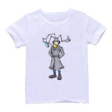 Remera Blanca Adultos Inspector Gadget R23