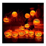 Luces Decorativas Halloween Calabazas Y Fantasmas Adornos