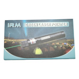 Puntero Laser Verde Cargador Bateria + Pila+llaves Irm-00238