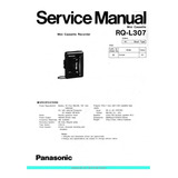 Esquema Gravador Panasonic  Rq L307 Rql307 Rql 307  Em Pdf