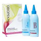 Obopekal® Kit Líquido Permanente De Cabello 110mlx2pcs