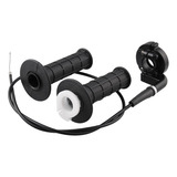 Empuñadura De Aluminio Negro Para Motocicleta, 22 Mm, Aceler