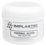 Pasta Térmica Com Prata Thermal Silver Implastec Pote 100g