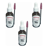  Aceite De Ricino Mermaid  Crecimiento Pestañas Y Cejas X3 