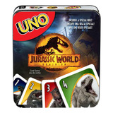 Juego De Cartas Uno Jurassic World Dominion Moviethemed