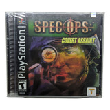 Jogo Spec Ops Covert Assault Ps1 Lacrado Original Leia!