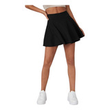 Falda Corta Con Shorts  Confección Nacional  Mujer Verano 