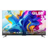 Smart Tv Google Qled 4k 65 Pulgadas Tcl L65c645 Hdr10 Fsync