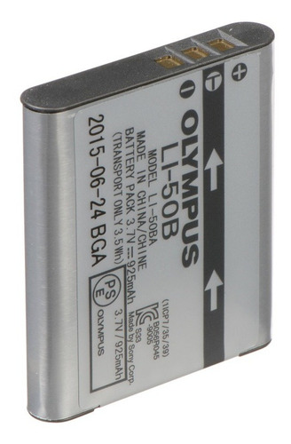 Bateria Li-50b P/ Tough 6000 6010 D755 D760 Sz10 Sz11  Xz1