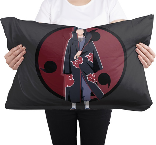 Cojin Almohada Itachi Uchiha Anime Naruto Rectangular Suave