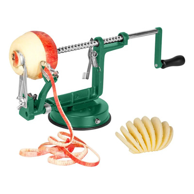 Para @ Pelador De Manzanas Cortador De Papa Frutas Espiral