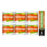 Toalla De Papel Abolengo Xl Absorbente Pack De 6 Rollos