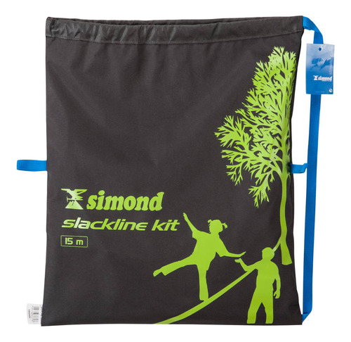 Kit Slackline Com Bolsa 15m Simond Cor ?nico