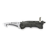 Cuchillo Navaja Plegable Smith & Wesson Punta Roma Tactico