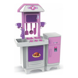 Cozinha Completa Rosa Sem Agua - Magic Toys - 8070