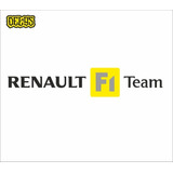 Calcomania Pegatina Renault F1 Team Carro Coche X2 Uni 