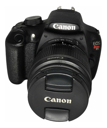 Camera Canon T5 C 18-55 Mm Seminova Impecavel 27500 Clik 