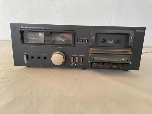 Cassette Deck Gradiente S 126 110/220v Antigo Ligando