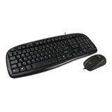 Kit De Teclado Y Mouse Alambricos Perfect Choice El-993391-n