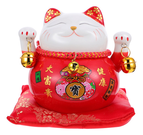 Adornos Decorativos Asiáticos Con Forma De Gato Afortunado
