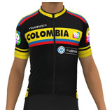 Jersey Maillot Camiseta Ciclismo Colombia Corta 2328